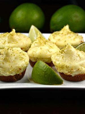 Easy Eggless Key Lime Pie Bites | Kitchen Divas