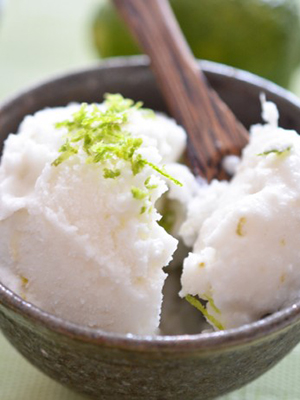 Lime Coconut Sorbet | The Endless Meal