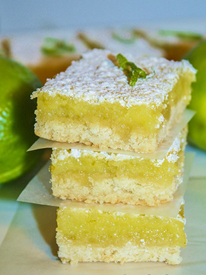 Luscious Lime Bars | Getty Stewart