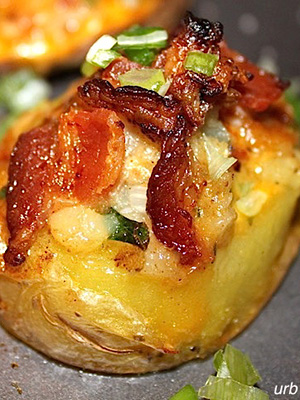 Bacon Cheese Potato Cups | Urbn Spice