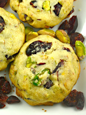 Cranberry Pistachio Shortbread | Kitchen Divas