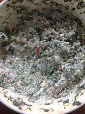 Potluck Spinach Dip | The Adventures of NutriGirl