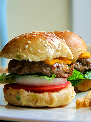 Guiness Burger Sliders | Jo & Sue