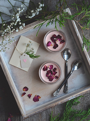 Rosewater Lemon Posset | Conifères & Feuillus