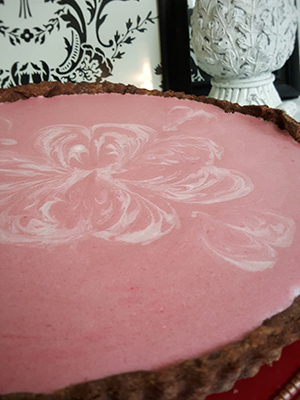 Chocolate Raspberry Mousse Tart | MDIVADOMESTICA