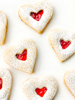 Raspberry and White Chocolate Shortbread Cookies | Ahead of Thyme