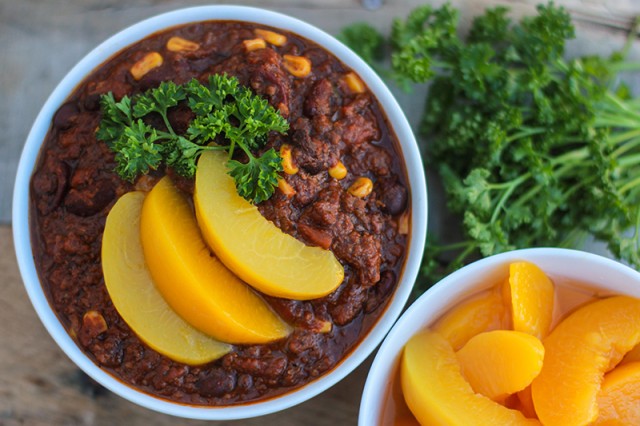 Chipotle Peach Chili | Food Bloggers of Canada