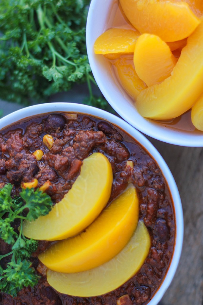 Chipotle Peach Chili | Food Bloggers of Canada