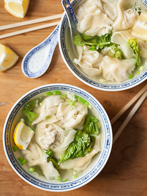 Soy Free Wonton Soup | Allergy Girl Eats