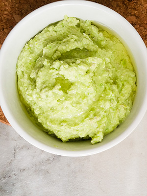 Green Chick Pea Hummus | The Nomadic Wife