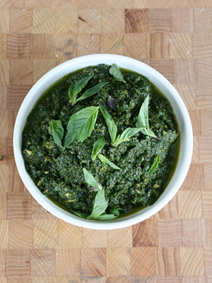 Thai Basil Pesto | Pickles and Potstickers