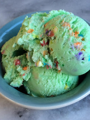Mint Sprinkle Ice Cream | Making the Most of Nap Time
