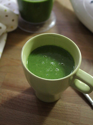 15 Minute Green Soup | Farm Girl, City Chef