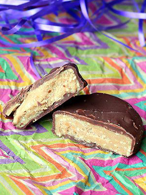 Chocolate Covered Peanut Butter Eggs (GF) | Domestic Dreamboat