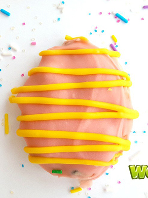 Coco De Pâques À La Pâte À Biscuits Et Brisures De Chocolat