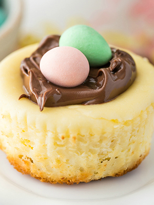 Mini Easter Cheesecakes | Simply Stacie