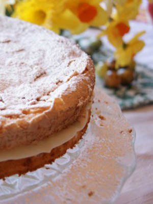 Lemon Feather Cake (GF) | Chef Heidi Fink