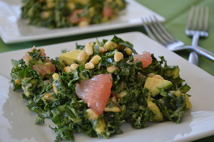 Greens and Grapefruit Salad