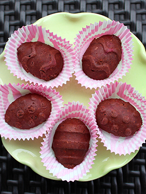 Raspberry Coconut Chocolate Eggs (DF) | Phruitful Dish