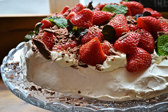 Celebrating Strawberry Season with Irish Pavlova | Food Bloggers of canada