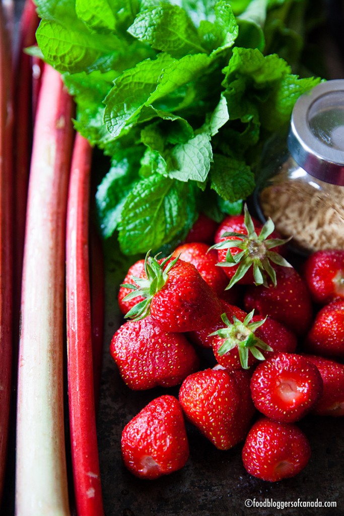 Rhubarb Strawberry Coconut Maple Crisp | Food Bloggers of Canada