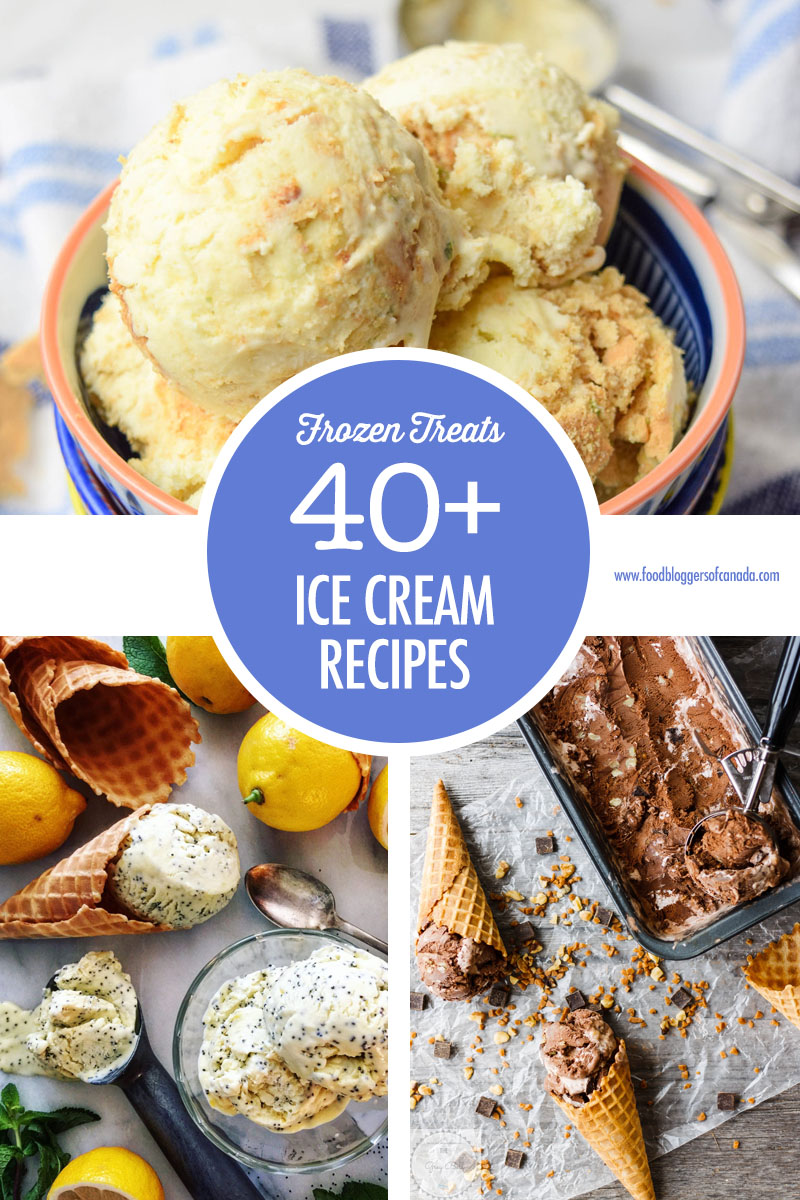 Collage of Ice Cream Dishes