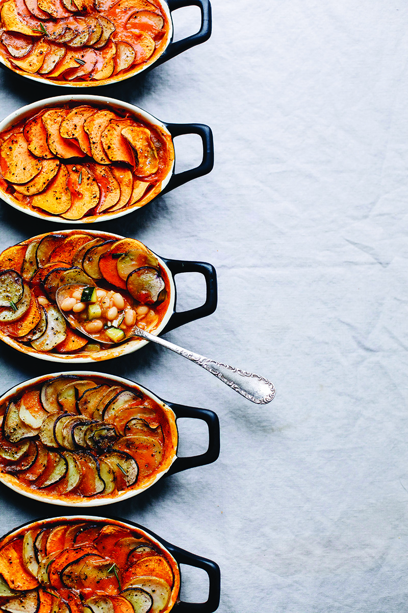 Vegetable and Bean Pot Pie Image