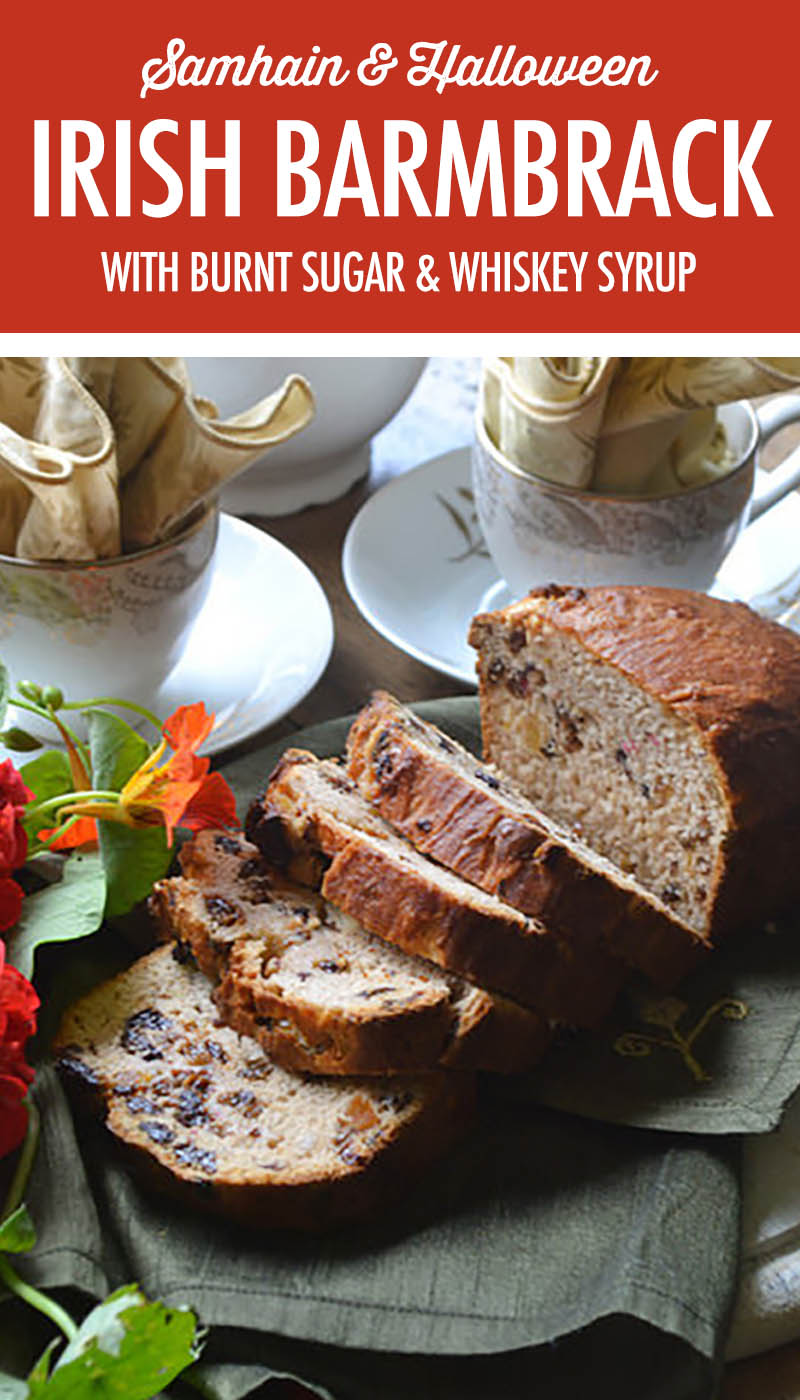 Irish Barmbrack with Burnt Sugar and Whiskey Syrup | Food Bloggers of Canada