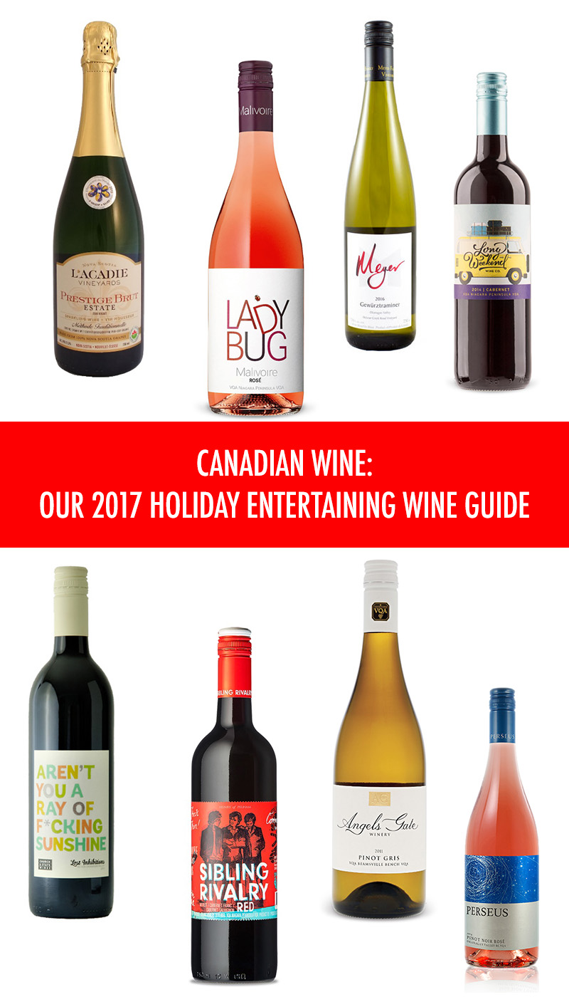 Canadian Wine: Wines for Holiday Entertaining | Food Bloggers of Canada