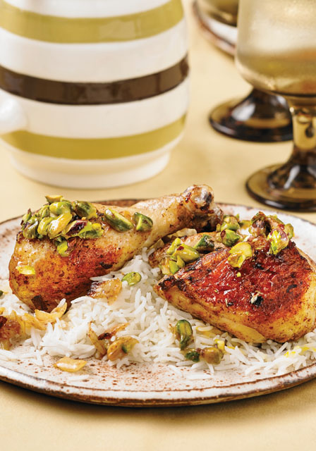 Best of Bridge Sunday Suppers: Sheet Pan Chicken with Pistachios and Honey