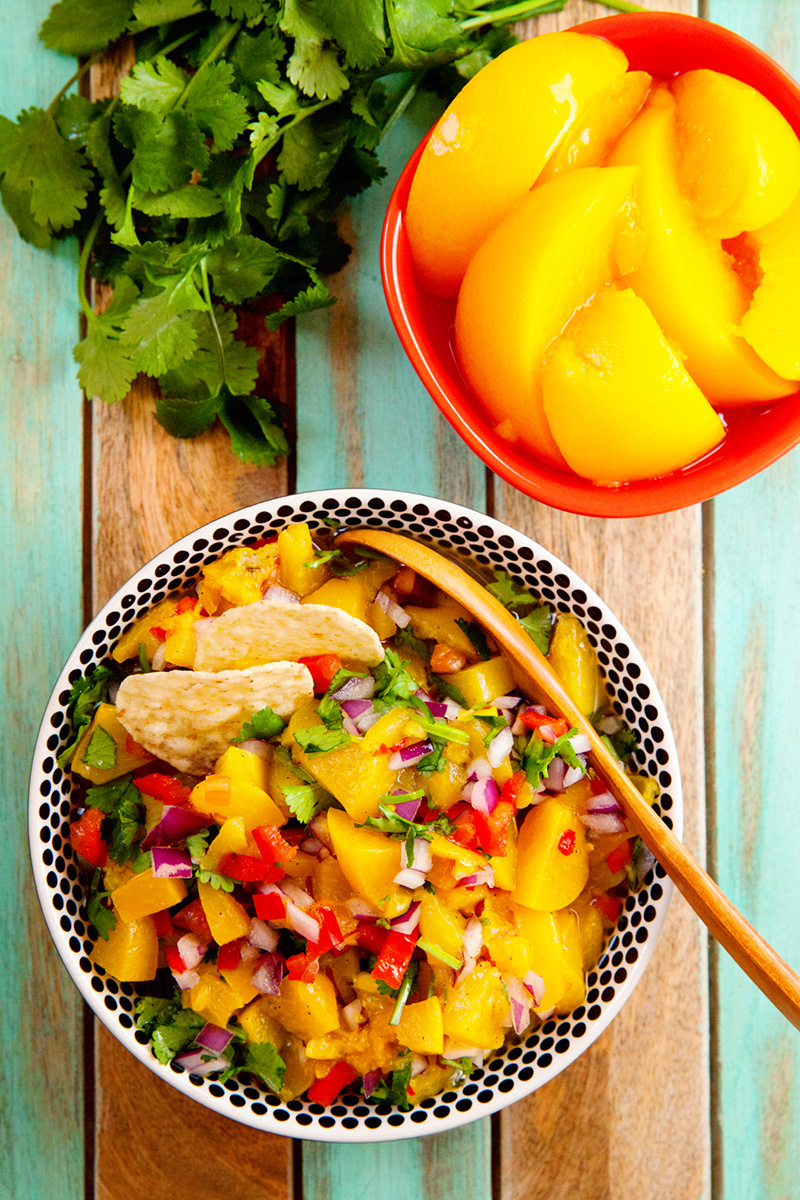Peach Salsa Recipe | Food Bloggers of Canada