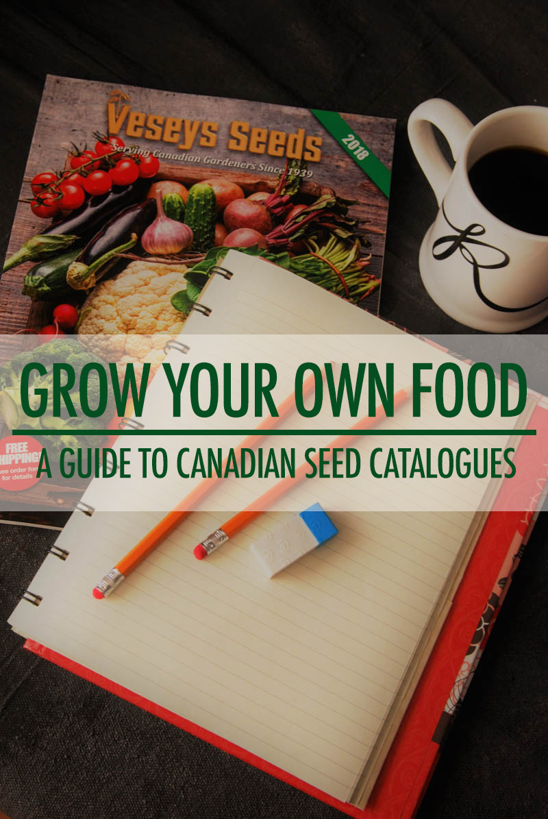 Canadian Seed Catalogue Guide | Food Bloggers of Canada