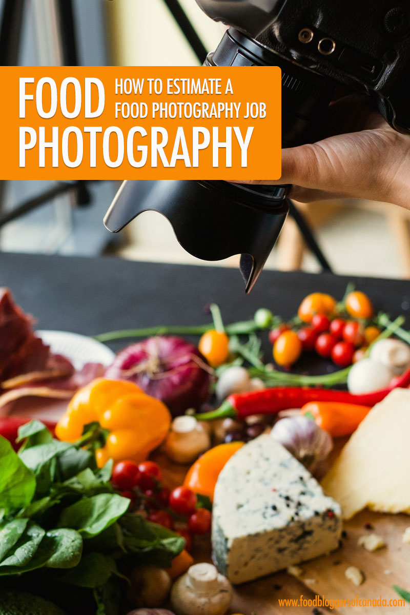 How to Estimate A Food Photography Job | Food Bloggers of Canada
