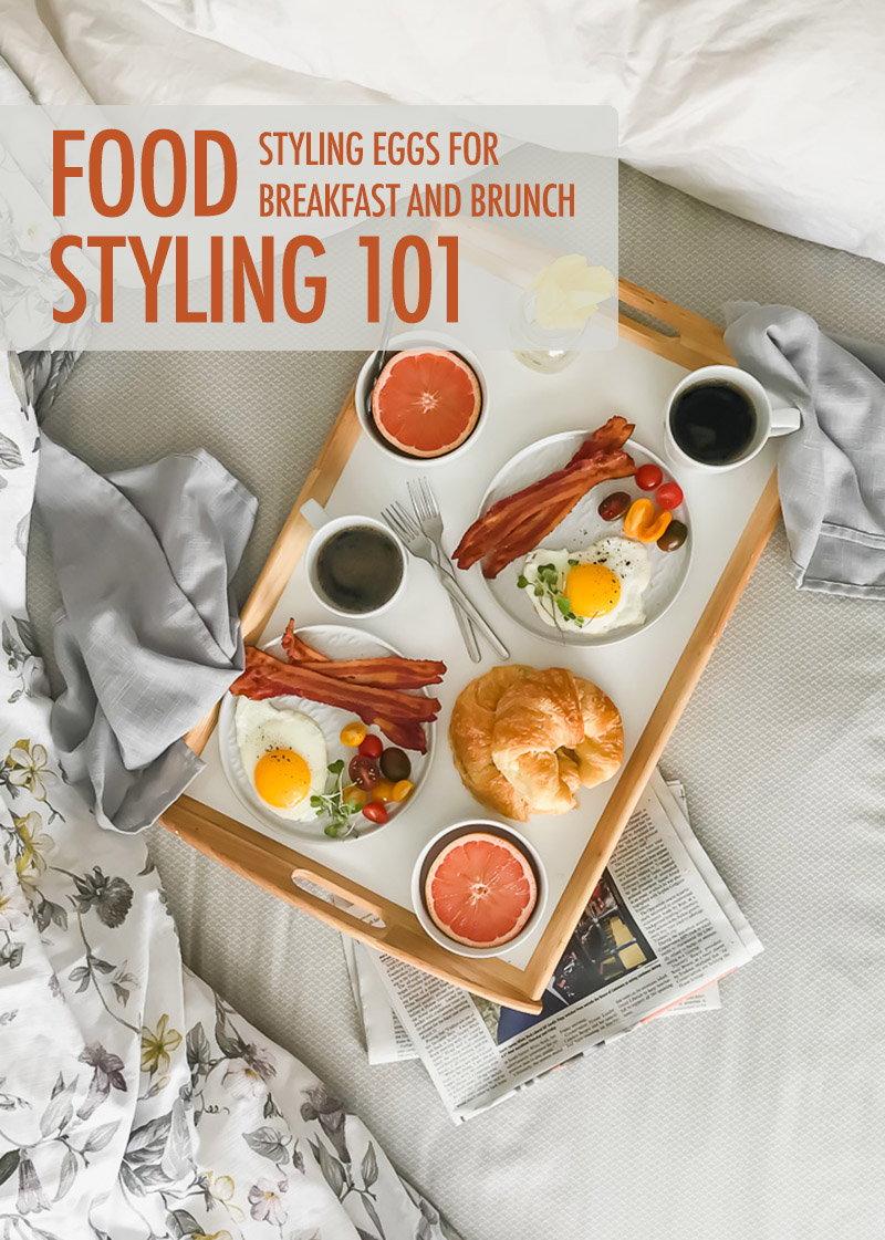 eggs, waffles and bacon for brunch