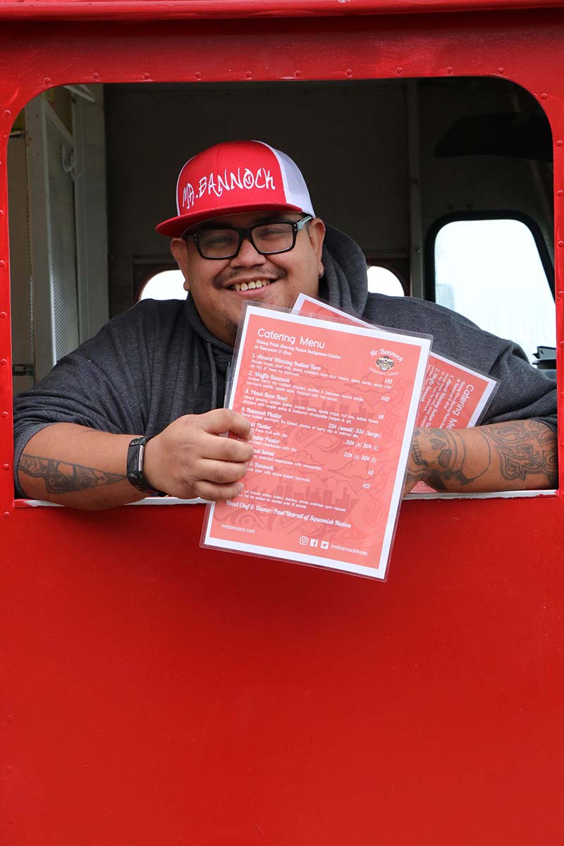 Paul Natall of Mr. Bannock