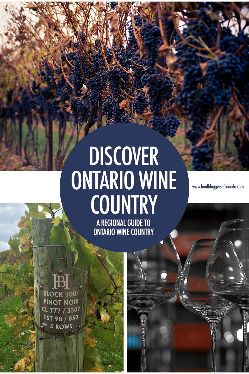 Discover Ontario Wine Country - A Regional Guide | Food Bloggers of Canada