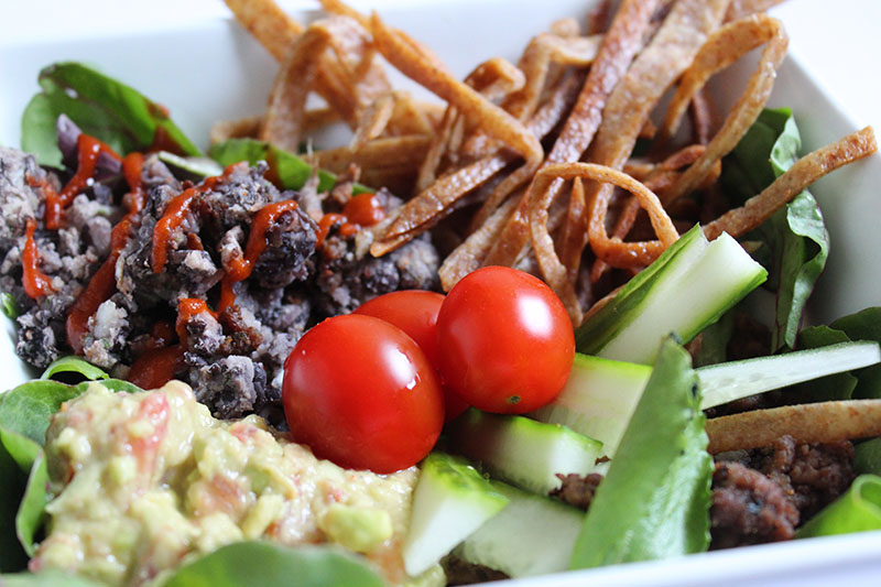 Black Bean Lentil Bowls