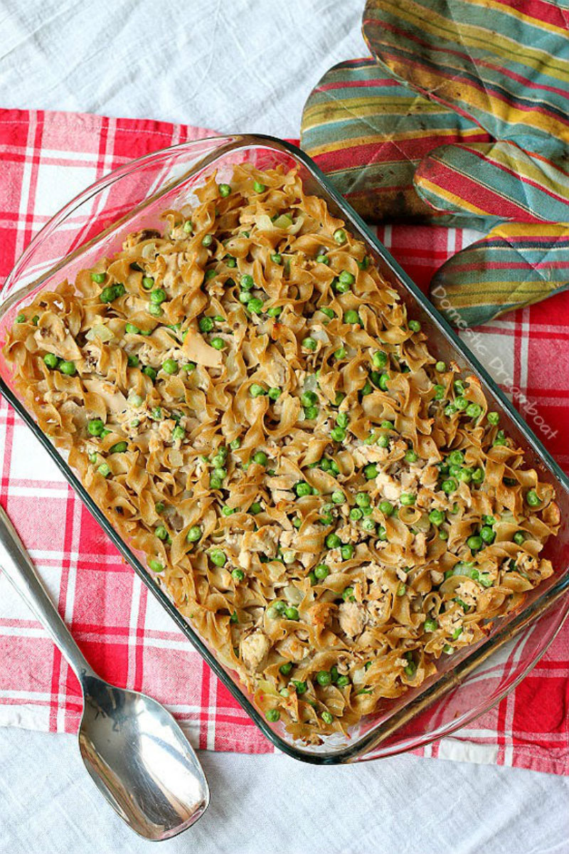 Salmon Noodle Casserole 