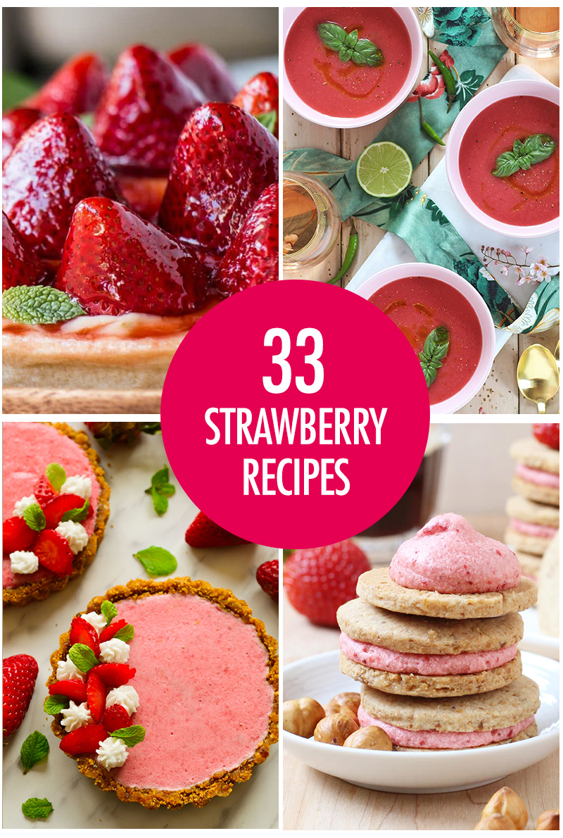 Over 30 Fresh Strawberry Recipes
