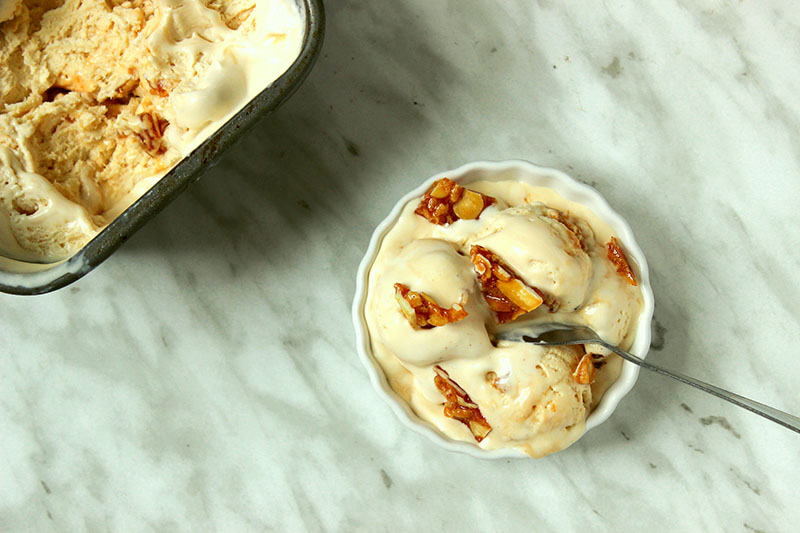 Caramel Crunch Ice Cream for Post Iftar