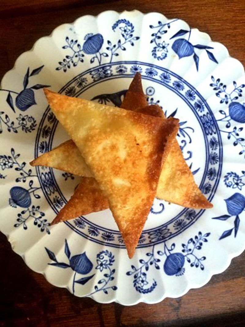 Jalapeno Popper Samosas