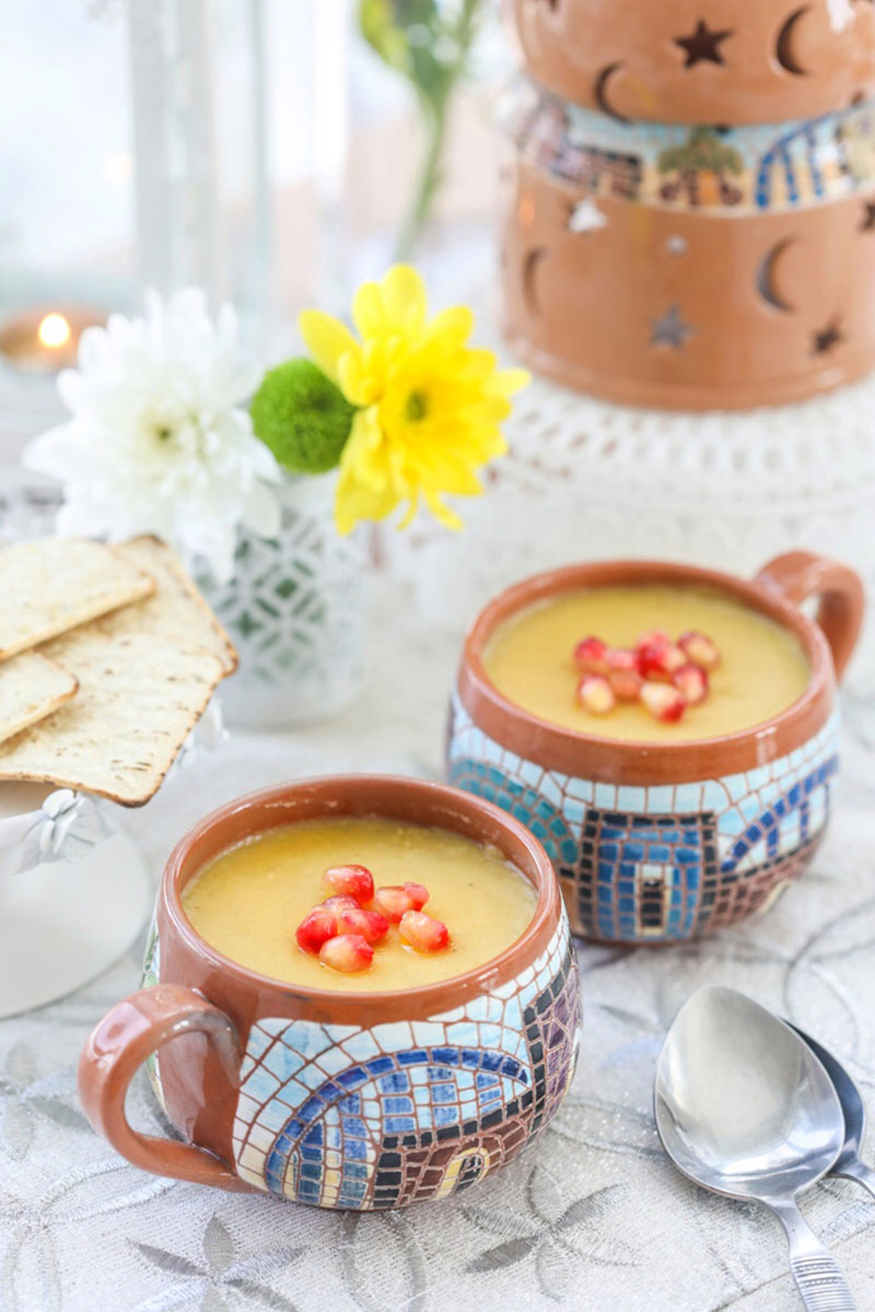 Traditional Lentil Soup For Iftar