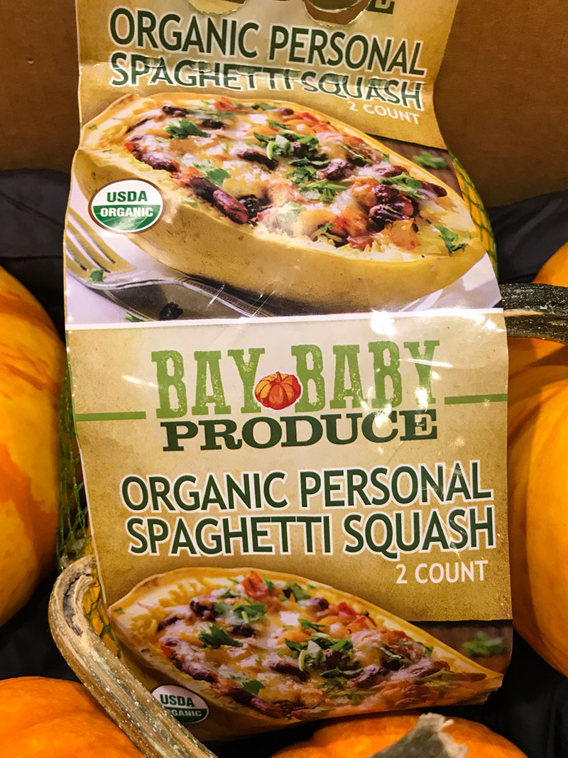 Personal Spaghettis Squash
