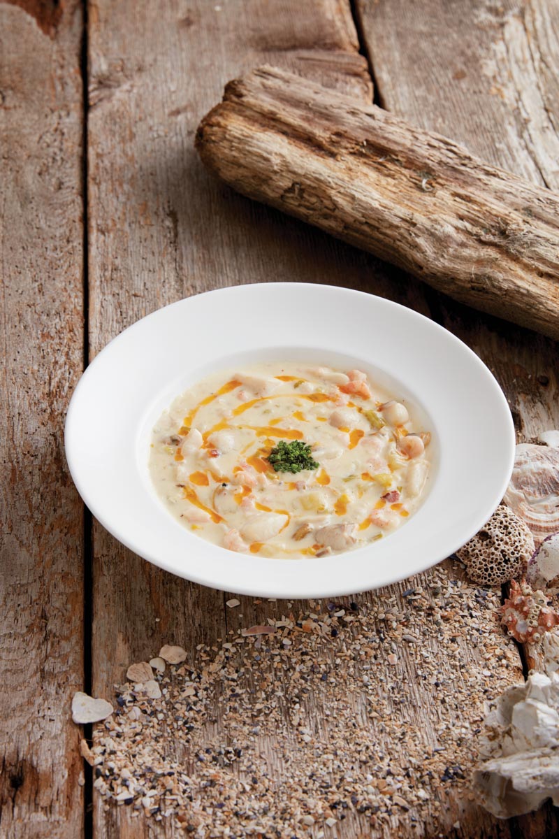 Clam and Corn Chowder The Wickanninish Inn