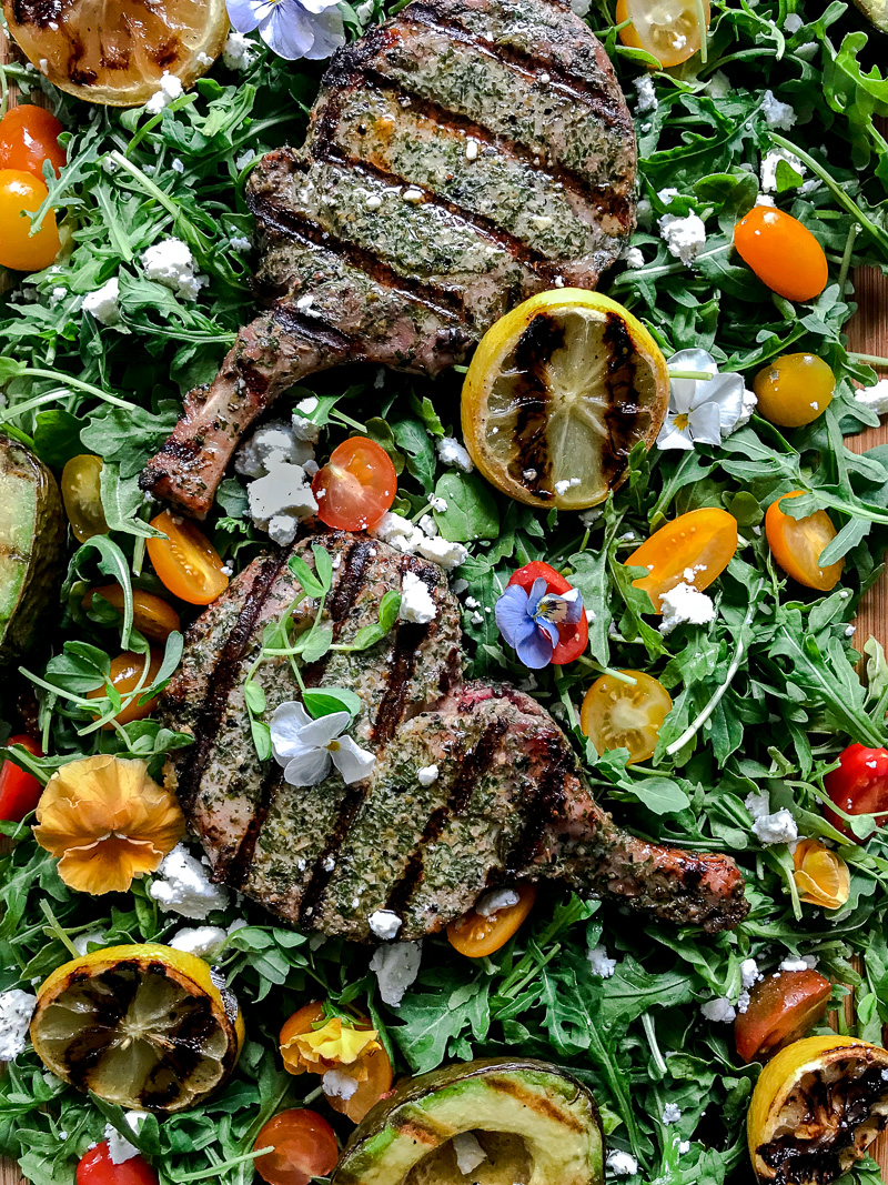 Food Styling Grilling Pork Chops-3