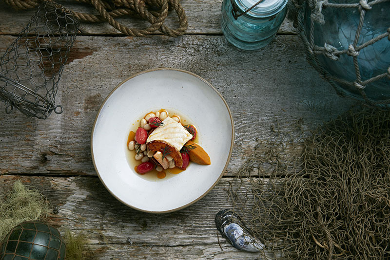 The Point Restaurant Sturgeon Dish