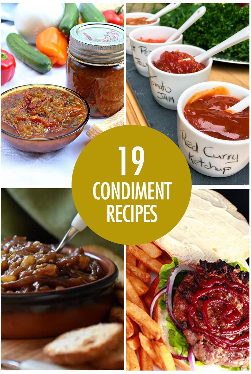 Homemade Condiment Recipes | Food Bloggers of Canada