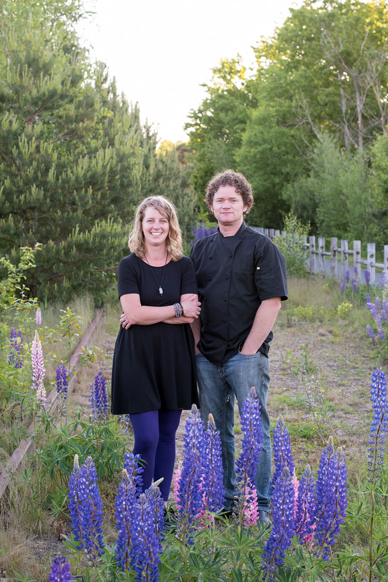 Nelson Penner and Avery Peters