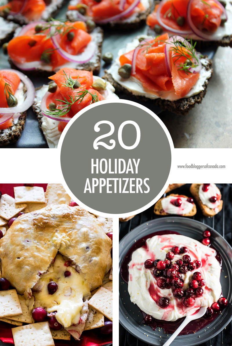20 Holiday Appetizers | Food Bloggers of Canada