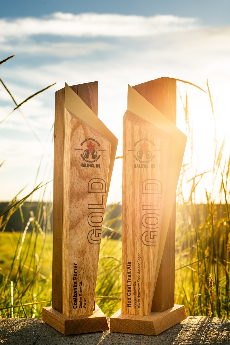 Canadian Craft Beer Award Gold Winners from Coulee Brew Co